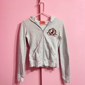 juicy couture light blue tracksuit top